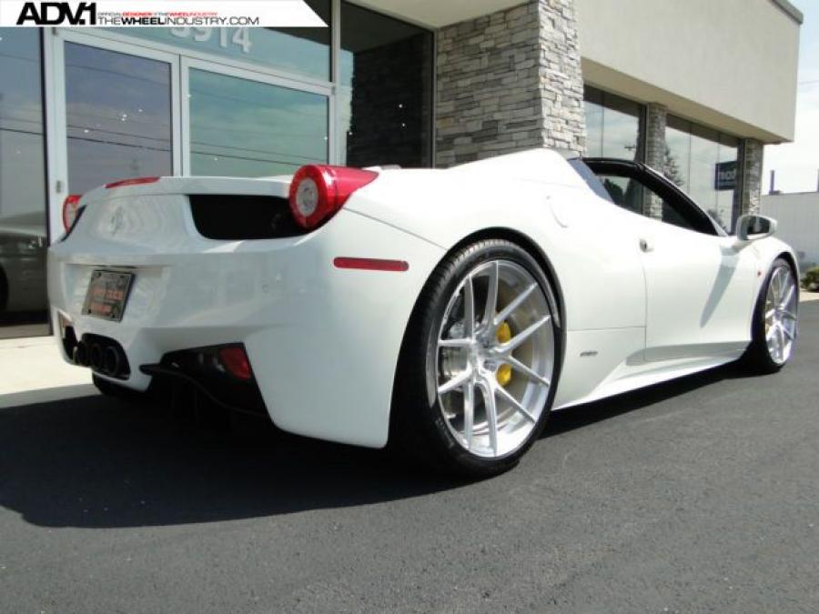  Ferrari 458 Italia on ADV.1 Wheels (ADV50MV1SL) 2015 года  (фото 7 из 16)